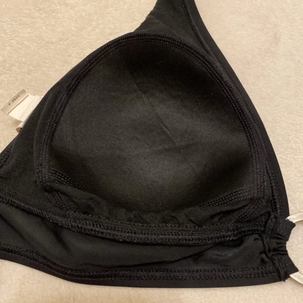 Merona Black Bikini with Roxy Multicolor Patterned Bottom - Picture 12 of 16